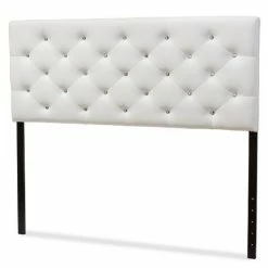 Best Pirce 🥰 Bowery Hill Faux Leather Tufted Full Panel Headboard 🧨