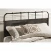 Hot Sale 🎉 Bowery Hill Traditional Queen Panel Headboard In Rubbed Black 🌟