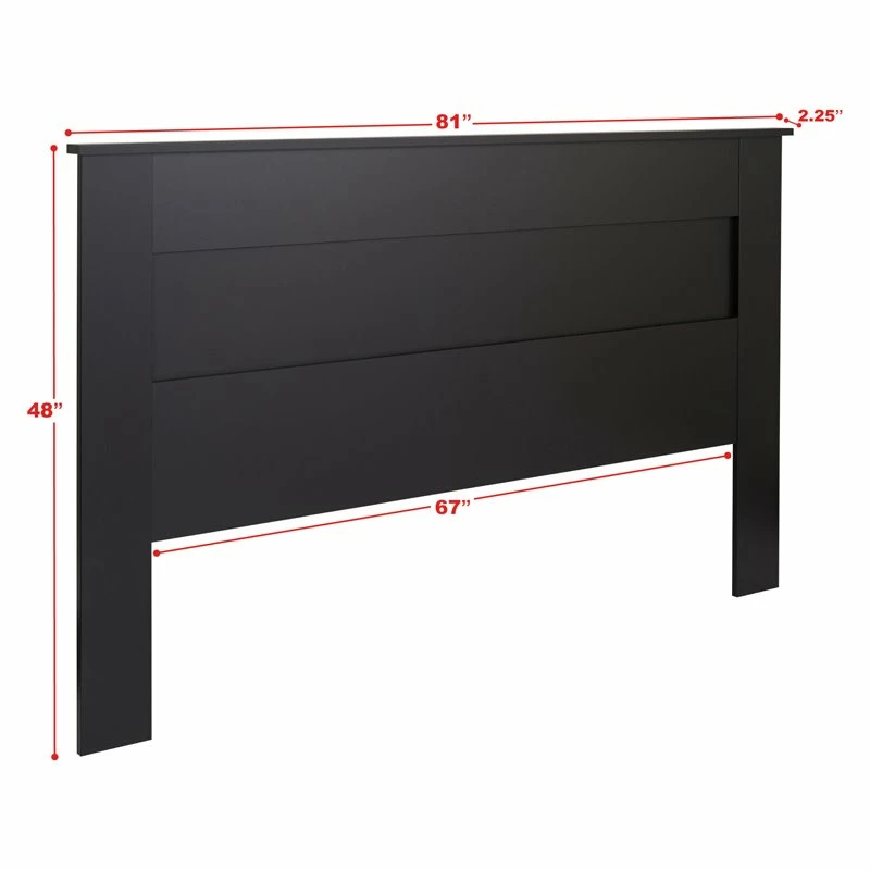 Top 10 ๐ฅฐ Pemberly Row Traditional King Flat Panel Headboard In Black โ - Image 6