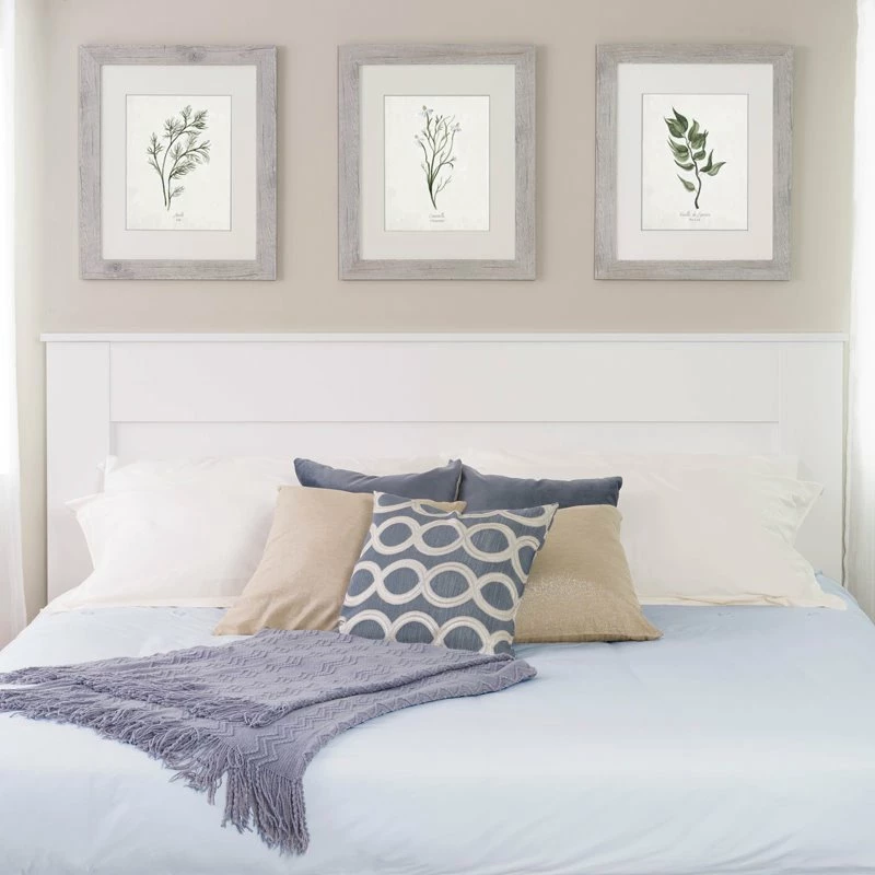 Cheap ๐ฅฐ Pemberly Row Traditional King Flat Panel Headboard In White ๐คฉ - Image 2