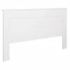 Cheap 🥰 Pemberly Row Traditional King Flat Panel Headboard In White 🤩