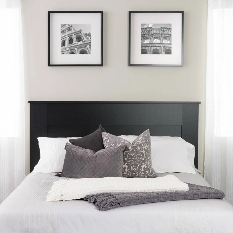 Deals β¨ Pemberly Row Traditional Queen Flat Panel Headboard In Black π₯° 2 Deals β¨ Pemberly Row Traditional Queen Flat Panel Headboard In Black π₯° - Image 2