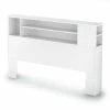 Best Pirce ✨ Pemberly Row Contemporary Wood Full Queen Bookcase Headboard In White ✨