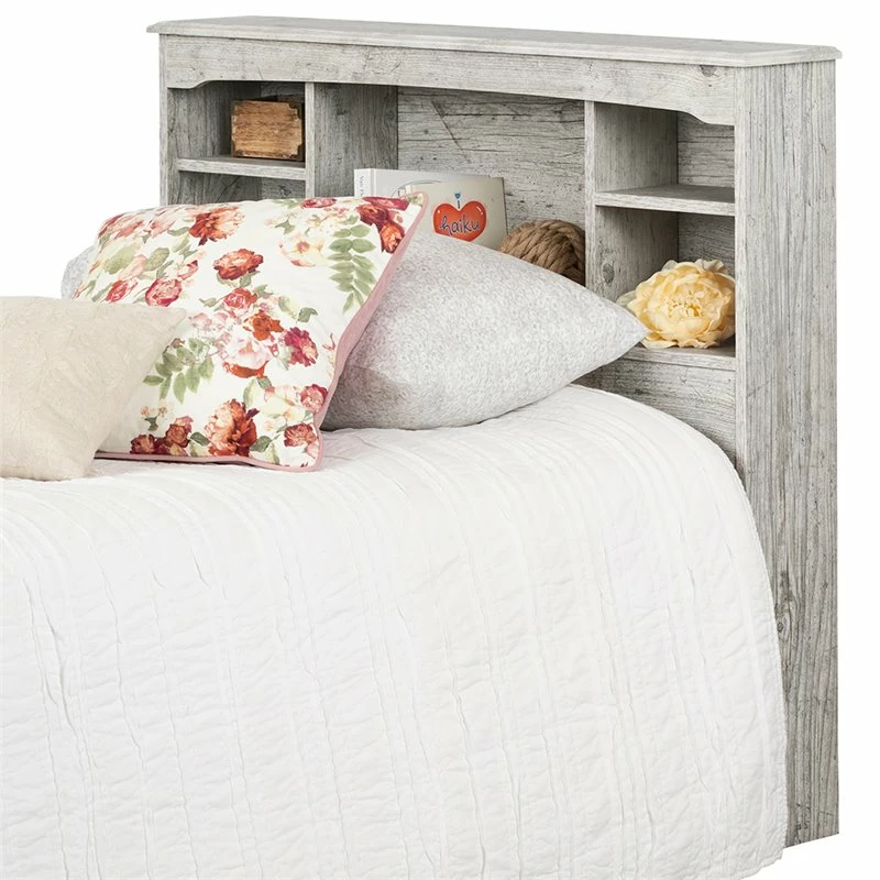 Deals 🥰 Pemberly Row Wood Twin Bookcase Headboard In Seaside Pine Oak 🤩 - Image 3
