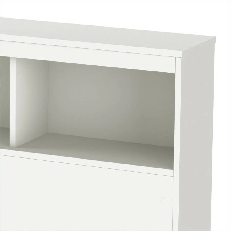 Coupon ⌛ Pemberly Row Traditional Full Bookcase Headboard In White 🔥 - Image 2