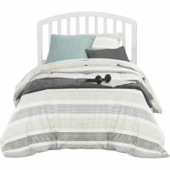 Flash Sale 👍 Bowery Hill Twin Wooden Spindle Headboard In White 🎉