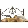 Discount 🧨 Bowery Hill Queen Spindle Headboard In Antique Brown ✔️