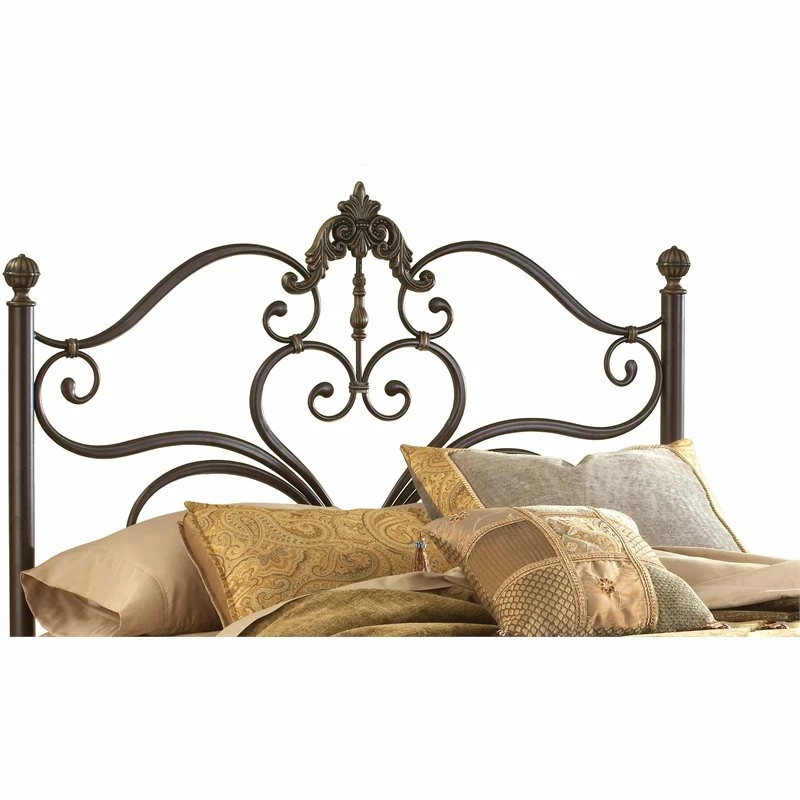 Discount ๐งจ Bowery Hill Queen Spindle Headboard In Antique Brown โ๏ธ