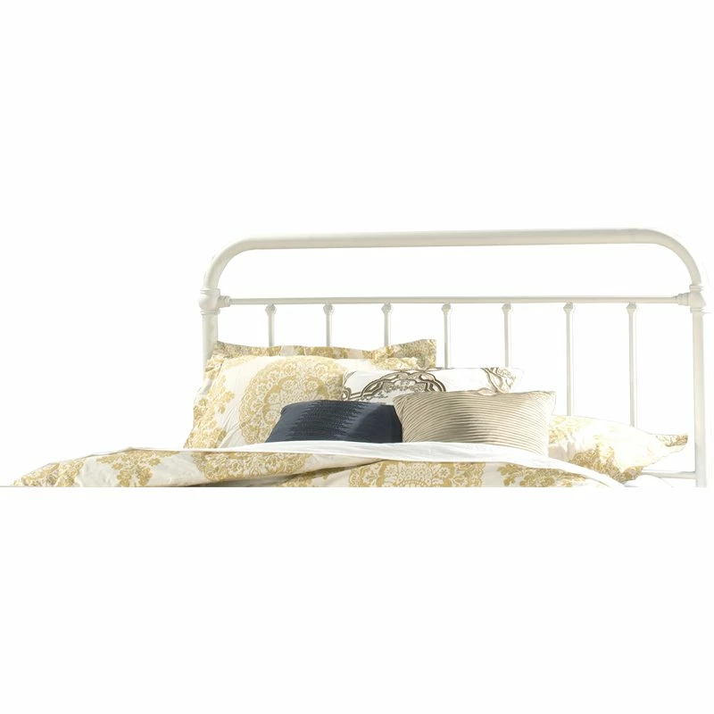 Best reviews of ❤️ Bowery Hill King Metal Spindle Panel Headboard In White 🔔