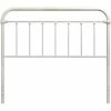 Best Sale ⭐ Bowery Hill King Metal Spindle Panel Headboard In White 🔔