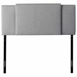 Cheapest 😀 Atlin Designs 3-in-1 Fabric Expandable Panel Headboard In Light Gray 🎉