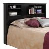 Hot Sale 🥰 Prepac Kallisto Full / Queen Bookcase Headboard In Black Finish 🌟