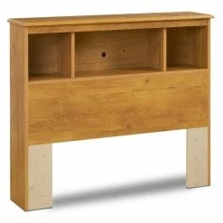 Discount ⭐ South Shore Amesbury Twin Bookcase Headboard In Pine 🔥