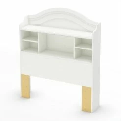 Best deal 😉 South Shore Handover Twin Bookcase Headboard In White 🤩