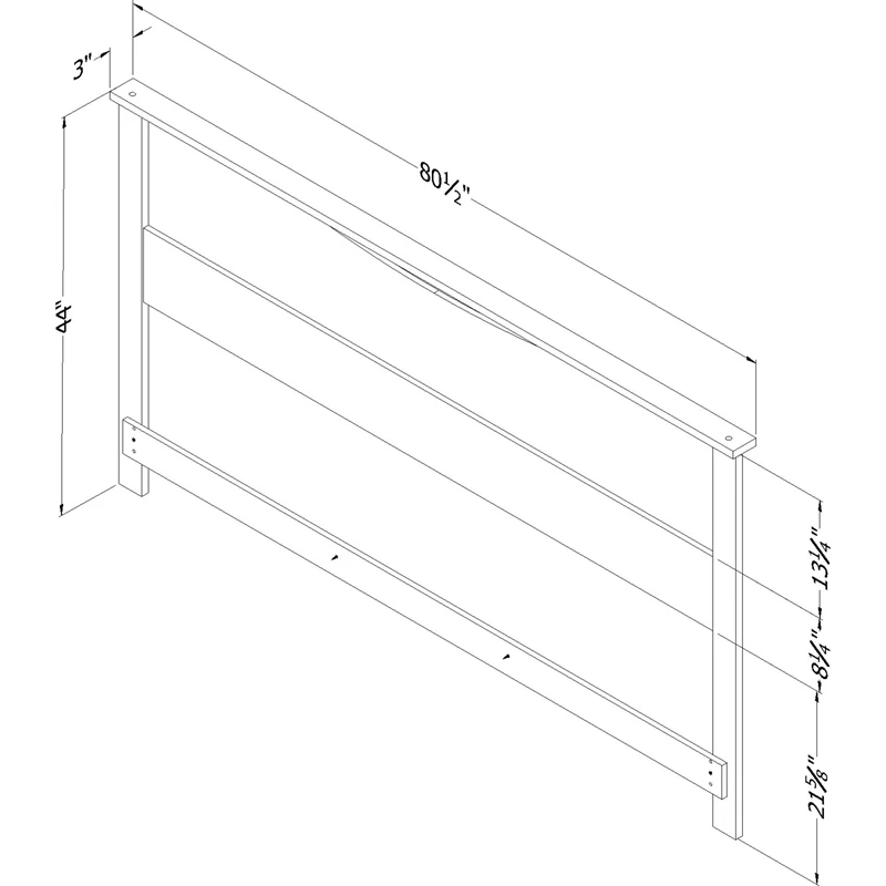 Deals โ South Shore Step One King Panel Headboard In White ๐ - Image 2
