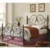 Best Pirce 😉 Coaster London Queen Metal Headboard And Footboard In Dark Bronze ✔️