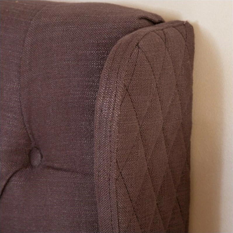 Buy ๐ Noble House Sidney Adjustable Queen-Full Headboard In Chocolate Brown ๐ - Image 3