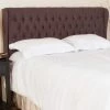 Buy 👏 Noble House Sidney Adjustable Queen-Full Headboard In Chocolate Brown 🎉