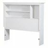 Hot Sale 😀 South Shore Vito Twin Bookcase Headboard In Pure White 👍