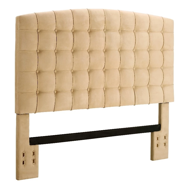 Top 10 ๐ Dorel Asia Dorel Living Queen Or Full Torino Tufted Panel Headboard In Beige ๐งจ - Image 4