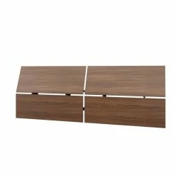 Buy 💯 Nexera 345931 Queen Size Panoramic Headboard Walnut 🛒