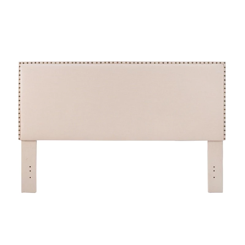 New ❤️ Linon Contempo King Upholstered Headboard In Natural Beige 🥰 - Image 3