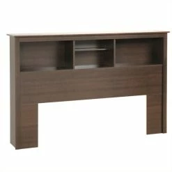 Best deal 👏 Prepac Manhattan Full Queen Bookcase Headboard In Espresso 🤩