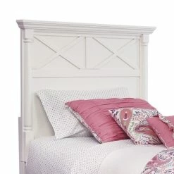 Hot Sale 😍 Ashley Furniture Kaslyn Wood Twin Panel Headboard In White 😍